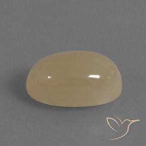 Pedra da Lua Café Marrom Claro Natural 7.30ct, oval, Translúcido