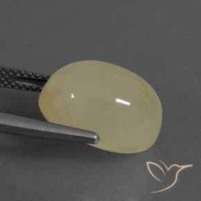 Pedra da Lua Café Marrom Claro Natural 8.81ct, oval, Translúcido