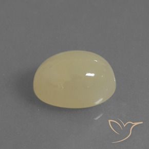 Pedra da Lua Café Marrom Claro Natural 6.34ct, oval, Translúcido