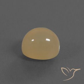 Pedra da Lua Laranja-dourado médio Natural 4.72ct, oval, Translúcido