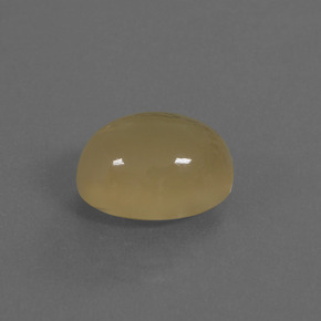 Pedra da Lua Laranja Natural 4.40ct, Corte Oval, Translúcido