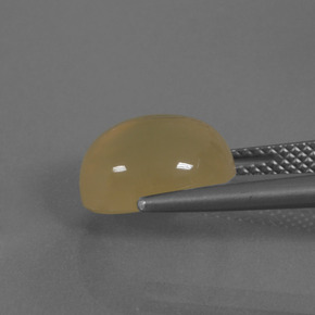 Pedra da Lua Laranja Natural 4.40ct, Corte Oval, Translúcido