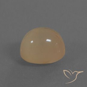 Pedra da Lua Marrom claro Natural 5.95ct, oval, Translúcido