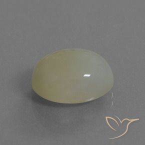 Pedra da Lua Marrom Terroso Natural 5.44ct, oval, Translúcido