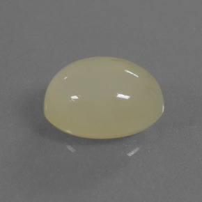 Pedra da Lua amarelo médio Natural 4.11ct, Corte Oval, Translúcido