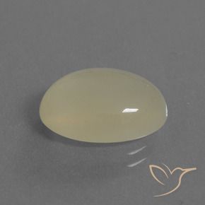 Pedra da Lua Luz amarela Natural 5.67ct, oval, Translúcido