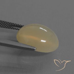 Pedra da Lua Café Marrom Claro Natural 7.46ct, oval, Translúcido