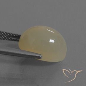 Pedra da Lua Café Marrom Claro Natural 8.75ct, oval, Translúcido