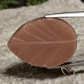 Pedra da Lua Canela Marrom Natural 30.47ct, Chique, Opaco