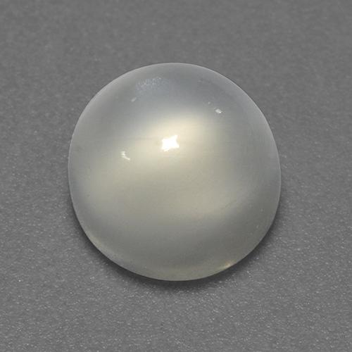 Pedra da Lua branco quente Natural 1.93ct, Corte Redondo, Transparente