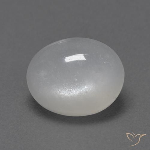 Pedra da Lua Branco Natural 2.72ct, oval, Transparente