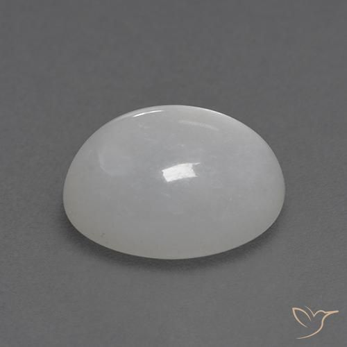 Pedra da Lua Branco Natural 2.95ct, oval, Transparente