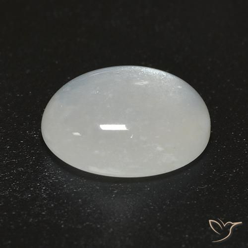 Pedra da Lua branco quente Natural 2.48ct, oval, Transparente