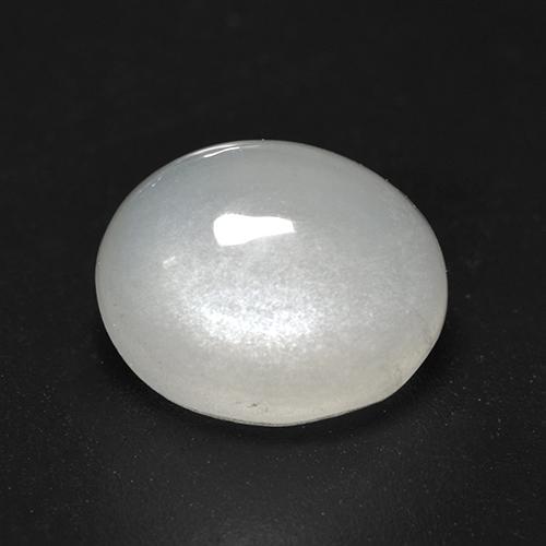 Pedra da Lua branco quente Natural 3,11ct, Corte Oval, Translúcido