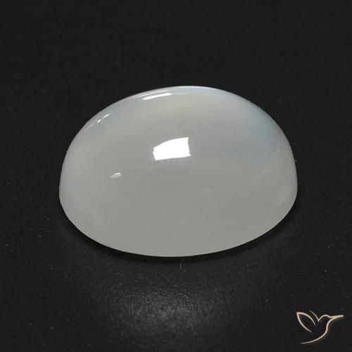 Pedra da Lua branco quente Natural 2.24ct, oval, Transparente