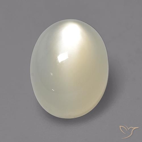 2.17ct Natural Off white Pedra da Lua, oval, Translúcido