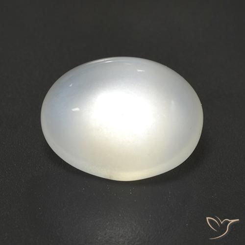 2.59ct Natural branco translúcido Pedra da Lua, oval, Translúcido