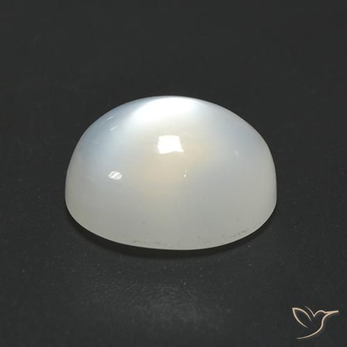 Pedra da Lua branco quente Natural 2.51ct, oval, Translúcido