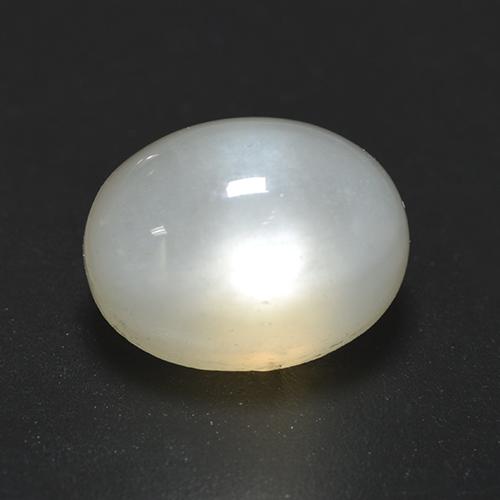 Pedra da Lua Off white Natural 2.36ct, Corte Oval, Translúcido