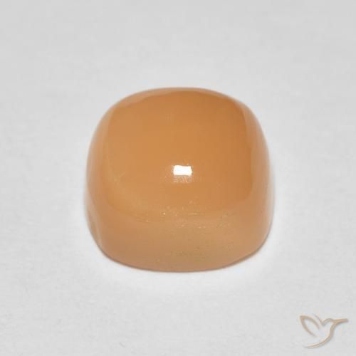 Pedra da Lua Laranja-Ouro Natural 2.05ct, Almofada, Translúcido