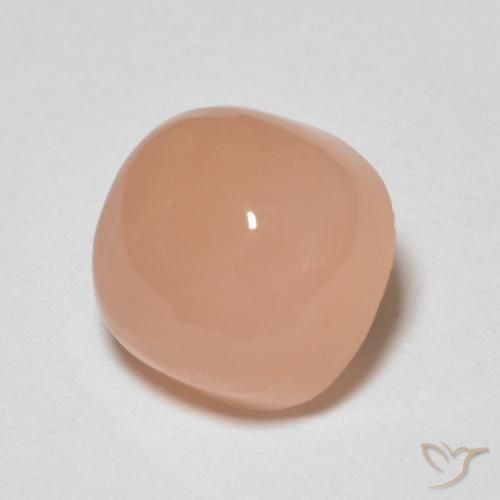 Pedra da Lua pêssego laranja Natural 1.92ct, Almofada, Translúcido