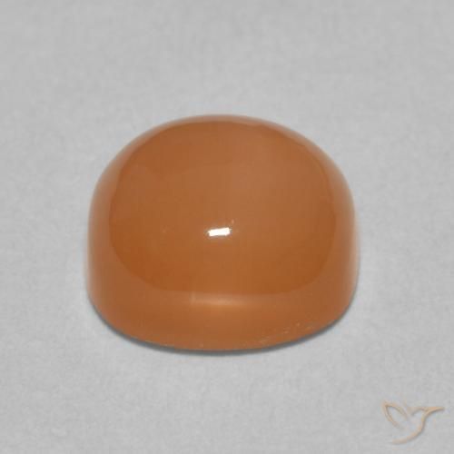 Pedra da Lua Laranja claro Natural 2.36ct, Almofada, Translúcido