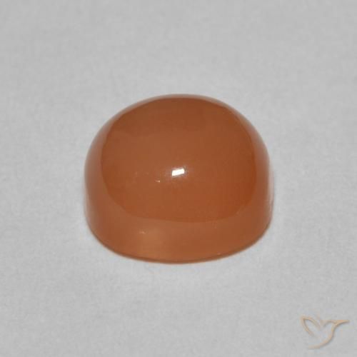 Pedra da Lua Laranja Profundo Natural 2.43ct, Almofada, Translúcido
