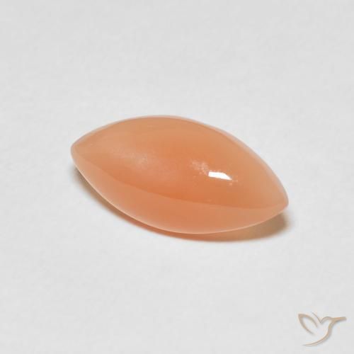 Pedra da Lua Laranja claro Natural 2.48ct, Marquesa, Translúcido