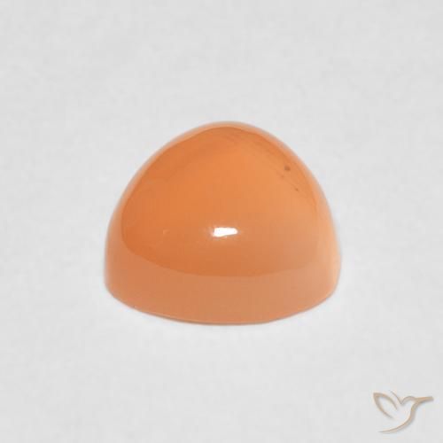 Pedra da Lua Medium Light-Orange Natural 1.85ct, Trilhão, Translúcido