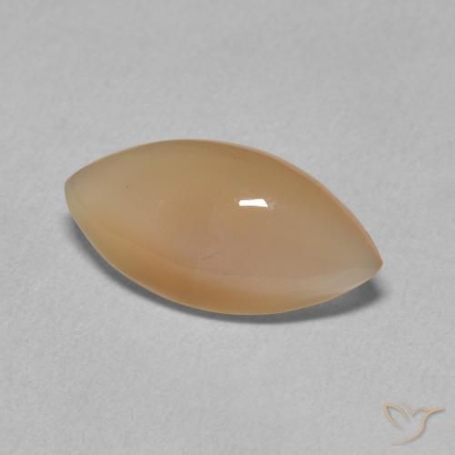 Pedra da Lua Laranja claro Natural 2.34ct, Marquesa, Translúcido