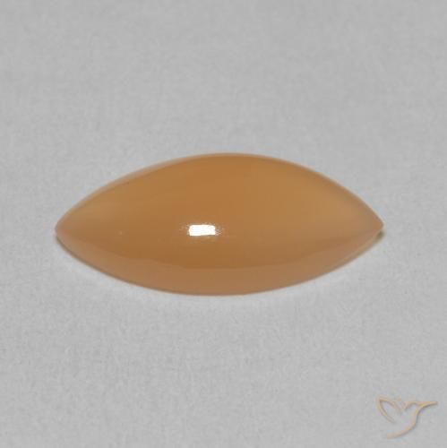 Pedra da Lua Laranja claro Natural 2.34ct, Marquesa, Translúcido