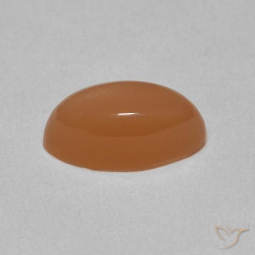 Pedra da Lua Laranja claro Natural 1.72ct, Marquesa, Translúcido