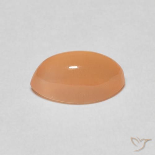 Pedra da Lua Medium Light-Orange Natural 1.75ct, Marquesa, Translúcido