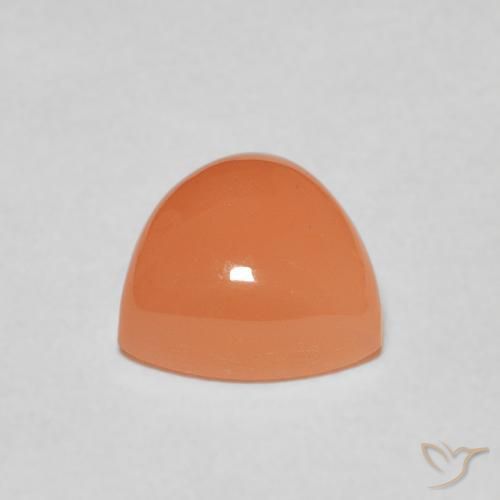 Pedra da Lua Laranja claro Natural 2.07ct, Trilhão, Translúcido