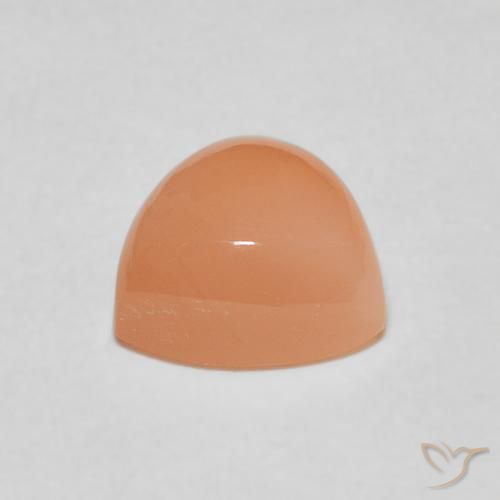 Pedra da Lua Medium Light-Orange Natural 2.21ct, Trilhão, Translúcido