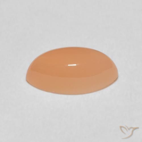 Pedra da Lua Medium Light-Orange Natural 1.51ct, Marquesa, Translúcido