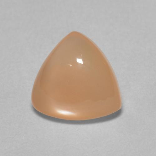 1.45ct Natural Medium Light-Orange Pedra da Lua, Trilhão, Translúcido