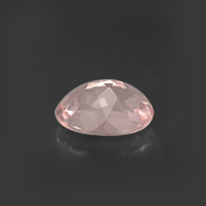 Morganita rosa natural 1,52ct, corte oval, VVS-VS