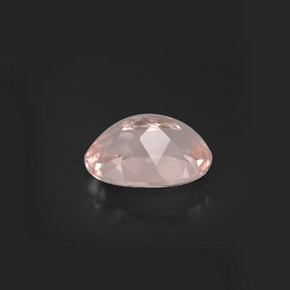 Morganita rosa natural 1,58ct, corte oval, VVS-VS