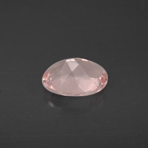 Morganita rosa natural 1,52ct, corte oval, VVS