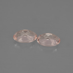 Pedras preciosas de Morganita Luz rosa natural de  ct, Corte Oval, VVS-VS