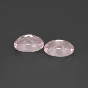 Pedras preciosas de morganita rosa natural de  ct, corte oval, VVS