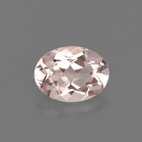 Morganita Luz rosa Natural 1.14ct, Corte Oval, VVS-VS