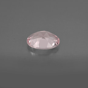 Morganita rosa natural 1,02ct, corte oval, VVS