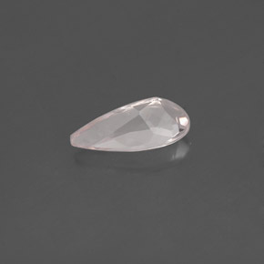 Morganita rosa natural 0,63ct, formato de pêra, VVS-VS