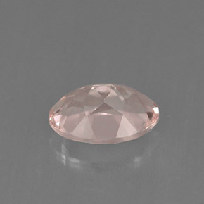 Morganita rosa natural 0,67ct, corte oval, VVS