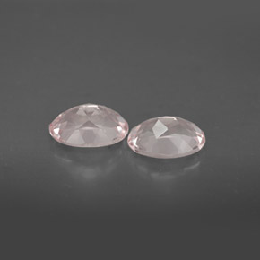 Pedras preciosas de morganita rosa natural de  ct, corte oval, VVS-VS