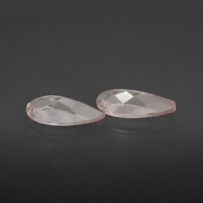 Pedras preciosas de morganita rosa natural de  ct, formato de pêra, VVS