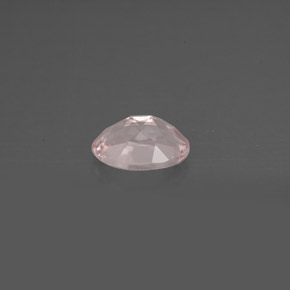 Morganita rosa natural 0,76ct, corte oval, VVS