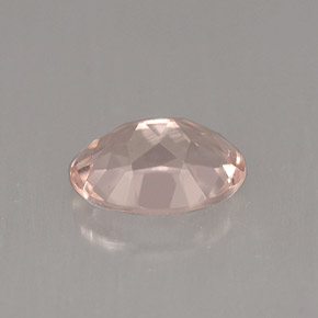 Morganita rosa natural 0,71ct, corte oval, VVS-VS
